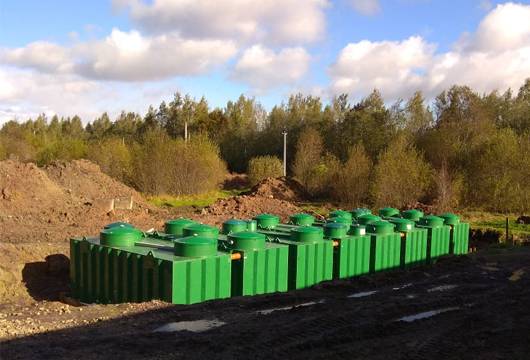 Строительство и монтаж очистных сооружений канализации