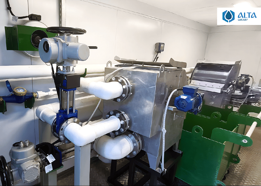 Хозяйственно-бытовой сток - 300 м3 в сутки, Санаторий «Вяжути», Республика Беларусь